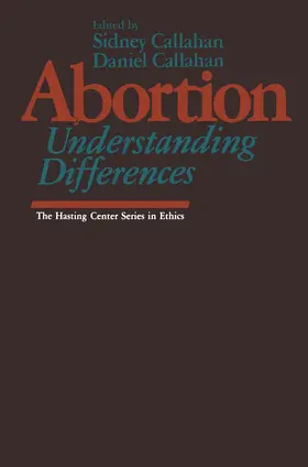 Callahan |  Abortion: Understanding Differences | Buch |  Sack Fachmedien