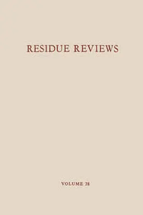 Gunther |  Residue Reviews / Rückstands-Berichte | eBook | Sack Fachmedien