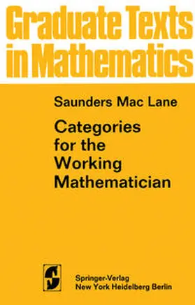 MacLane |  Categories for the Working Mathematician | eBook | Sack Fachmedien