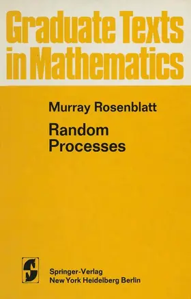 Rosenblatt |  Random Processes | Buch |  Sack Fachmedien