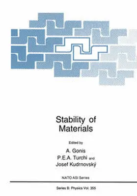 Gonis / Kudrnovský / Turchi |  Stability of Materials | eBook | Sack Fachmedien