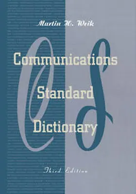 Weik | Communications Standard Dictionary | E-Book | www2.sack.de