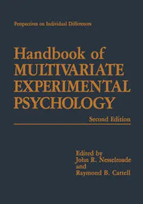 Nesselroade / Cattell |  Handbook of Multivariate Experimental Psychology | eBook | Sack Fachmedien