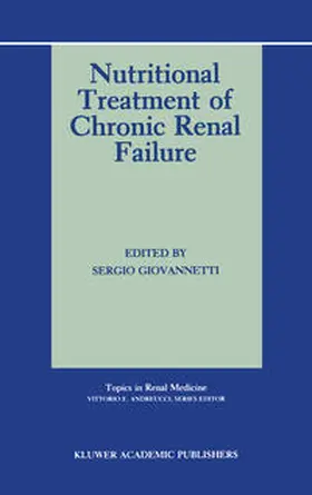 Giovannetti |  Nutritional Treatment of Chronic Renal Failure | eBook | Sack Fachmedien
