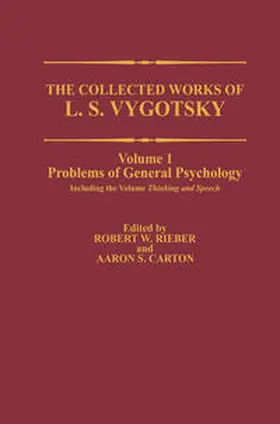 Vygotsky / Rieber / Carton | The Collected Works of L. S. Vygotsky | E-Book | sack.de