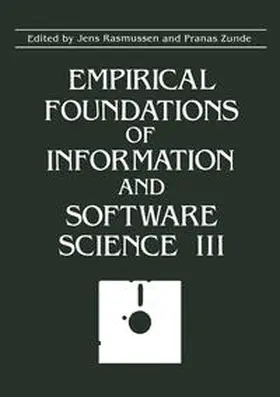 Rasmussen / Zunde | Empirical Foundations of Information and Software Science III | E-Book | sack.de