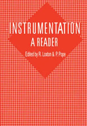 Loxton / Pope |  Instrumentation: A Reader | eBook | Sack Fachmedien