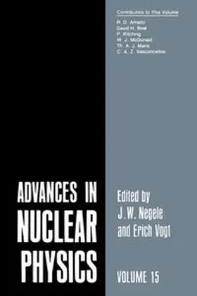 Negele |  Advances in Nuclear Physics | eBook | Sack Fachmedien