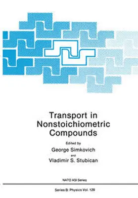 Simkovich | Transport in Nonstoichiometric Compounds | E-Book | sack.de
