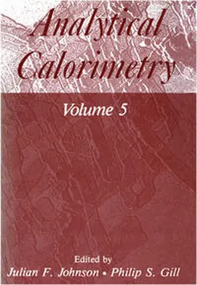 Julian / Gill / Johnson | Analytical Calorimetry | E-Book | sack.de