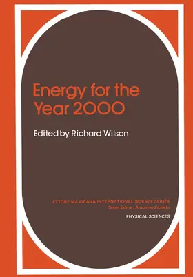 Wilson |  Energy for the Year 2000 | Buch |  Sack Fachmedien