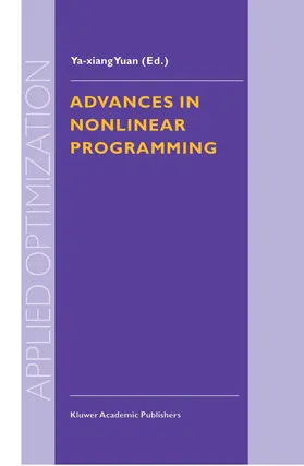  Advances in Nonlinear Programming | Buch |  Sack Fachmedien