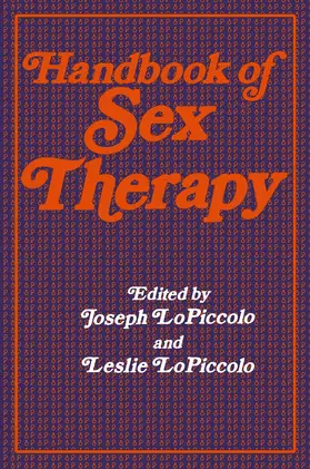 LoPiccolo |  Handbook of Sex Therapy | Buch |  Sack Fachmedien