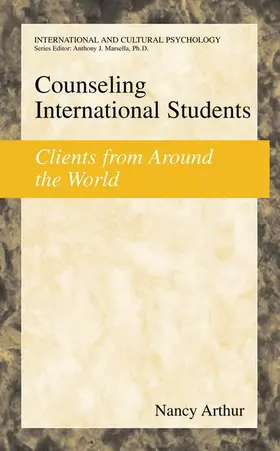 Arthur |  Counseling International Students | Buch |  Sack Fachmedien