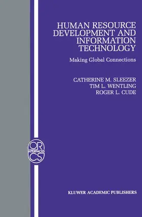 Sleezer / Cude / Wentling |  Human Resource Development and Information Technology | Buch |  Sack Fachmedien