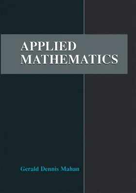 Mahan | Applied Mathematics | Buch | 978-1-4613-5493-2 | www2.sack.de