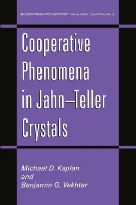 Kaplan / Vekhter |  Cooperative Phenomena in Jahn-Teller Crystals | Buch |  Sack Fachmedien