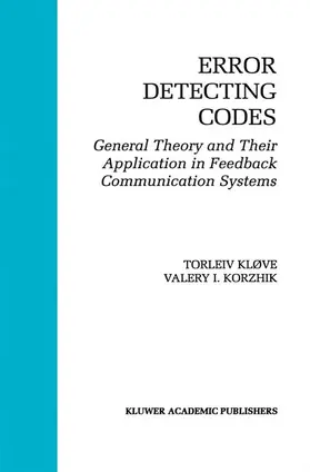 Korzhik / Kløve |  Error Detecting Codes | Buch |  Sack Fachmedien