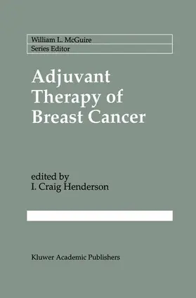 Henderson |  Adjuvant Therapy of Breast Cancer | Buch |  Sack Fachmedien