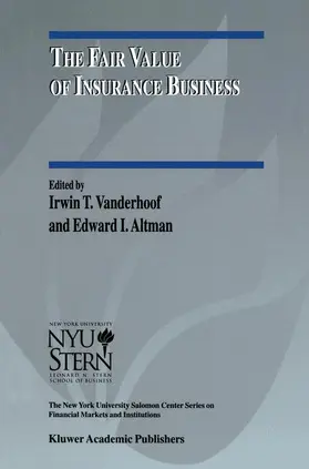 Vanderhoof / Altman |  The Fair Value of Insurance Business | Buch |  Sack Fachmedien