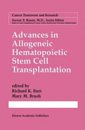 Brush / Burt |  Advances in Allogeneic Hematopoietic Stem Cell Transplantation | Buch |  Sack Fachmedien