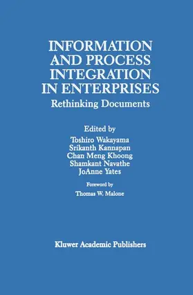 Wakayama / Kannapan / Yates |  Information and Process Integration in Enterprises | Buch |  Sack Fachmedien