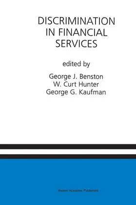 Benston / Kaufman / Hunter |  Discrimination in Financial Services | Buch |  Sack Fachmedien