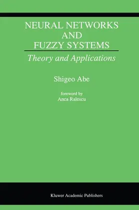 Abe |  Neural Networks and Fuzzy Systems | Buch |  Sack Fachmedien