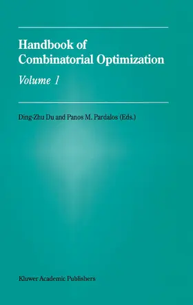 Pardalos |  Handbook of Combinatorial Optimization | Buch |  Sack Fachmedien