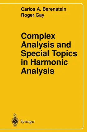 Gay / Berenstein |  Complex Analysis and Special Topics in Harmonic Analysis | Buch |  Sack Fachmedien
