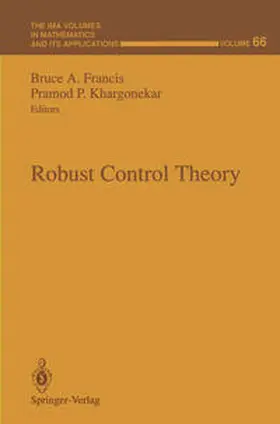 Francis / Khargonekar |  Robust Control Theory | eBook | Sack Fachmedien