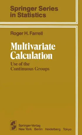 Farrell | Multivariate Calculation | Buch | 978-1-4613-8530-1 | www2.sack.de