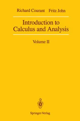 Courant / John |  Introduction to Calculus and Analysis | eBook | Sack Fachmedien