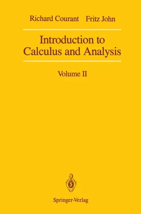 Courant / John |  Introduction to Calculus and Analysis | Buch |  Sack Fachmedien