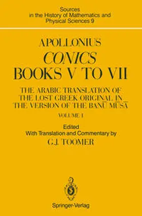 Toomer |  Apollonius: Conics Books V to VII | eBook | Sack Fachmedien