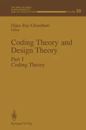 Ray-Chaudhuri |  Coding Theory and Design Theory | eBook | Sack Fachmedien