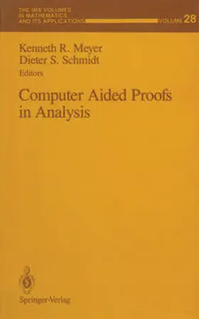 Meyer / Schmidt |  Computer Aided Proofs in Analysis | eBook | Sack Fachmedien
