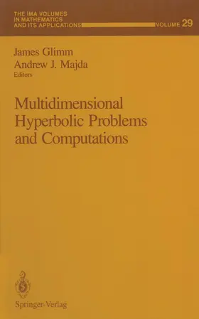 Glimm / Majda |  Multidimensional Hyperbolic Problems and Computations | Buch |  Sack Fachmedien