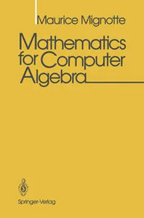 Mignotte |  Mathematics for Computer Algebra | eBook | Sack Fachmedien