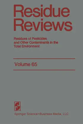 Gunther |  Residue Reviews | eBook | Sack Fachmedien