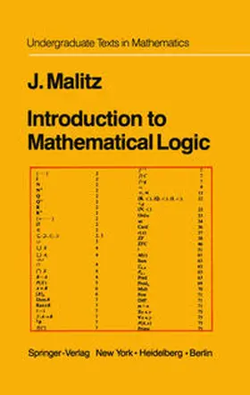 Malitz |  Introduction to Mathematical Logic | eBook | Sack Fachmedien