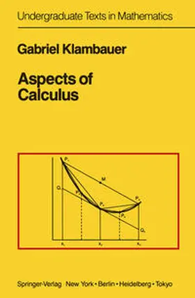 Klambauer |  Aspects of Calculus | eBook | Sack Fachmedien