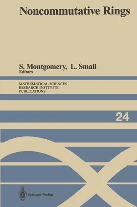 Montgomery / Small |  Noncommutative Rings | Buch |  Sack Fachmedien