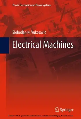 Vukosavic |  Electrical Machines | eBook | Sack Fachmedien