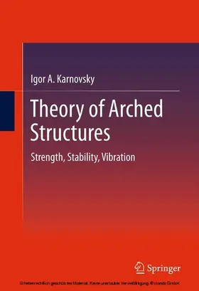 Karnovsky | Theory of Arched Structures | E-Book | sack.de