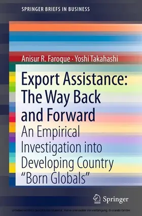 Faroque / Takahashi |  Export Assistance: The Way Back and Forward | eBook | Sack Fachmedien