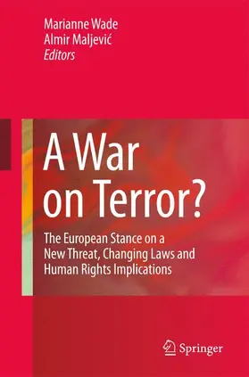 Maljevic / Wade |  A War on Terror? | Buch |  Sack Fachmedien