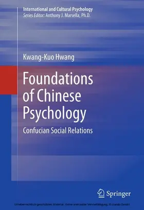 Hwang | Foundations of Chinese Psychology | E-Book | sack.de