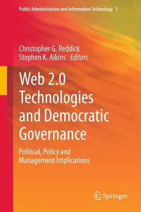 Aikins / Reddick |  Web 2.0 Technologies and Democratic Governance | Buch |  Sack Fachmedien