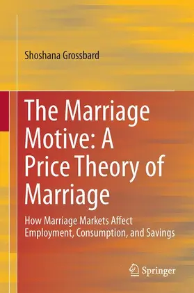 Grossbard |  The Marriage Motive: A Price Theory of Marriage | Buch |  Sack Fachmedien